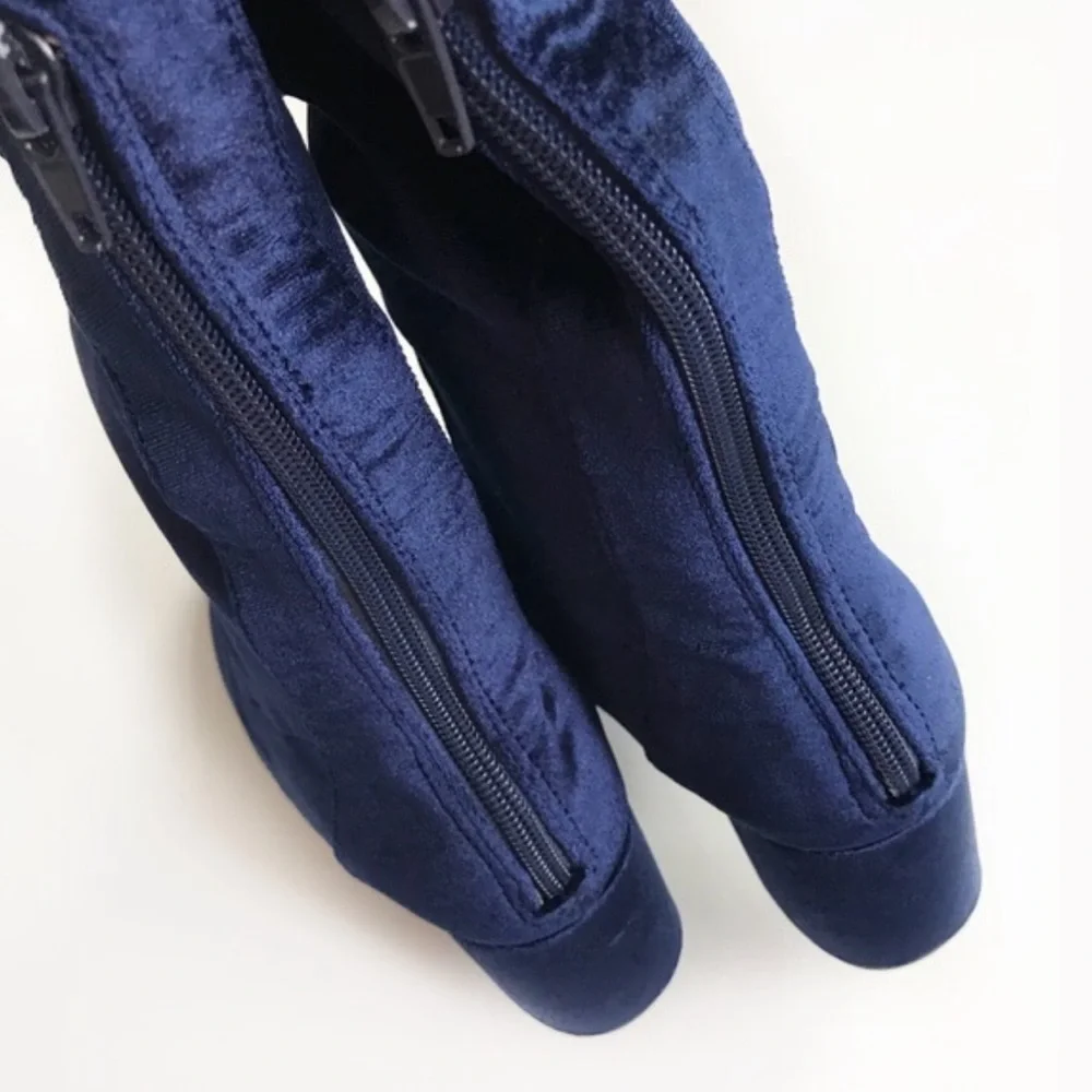 Matisse Velvet Over the Knee Boots